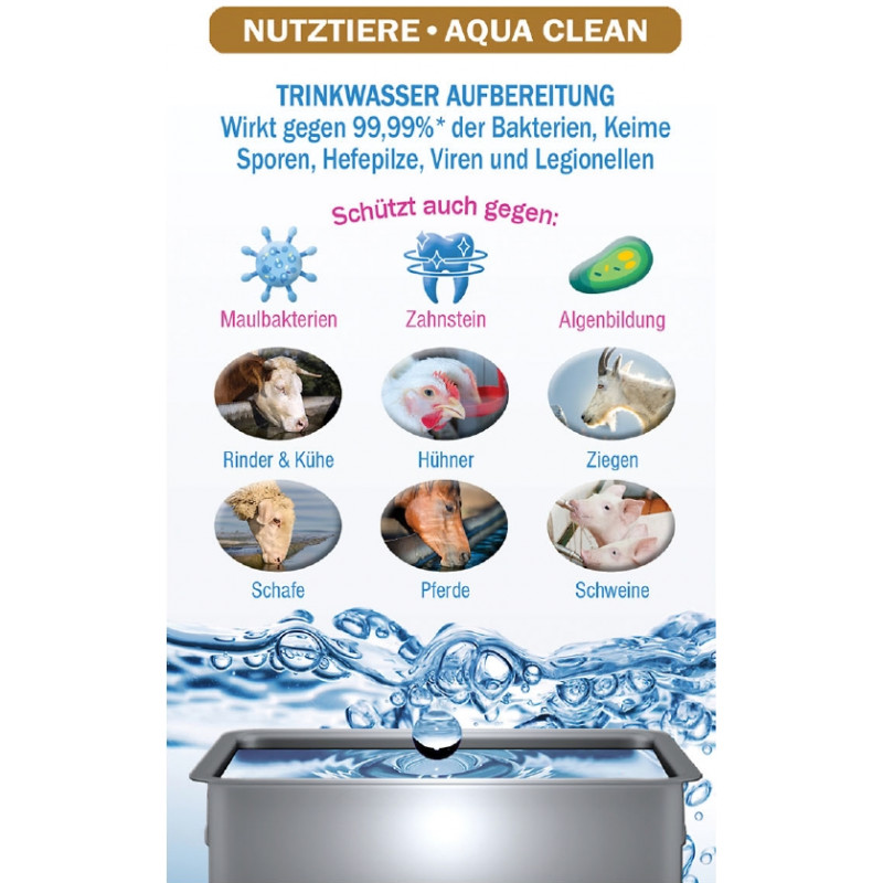 HYDROXIL NUTZTIERE - AQUA CLEAN 1000l - VPE 1